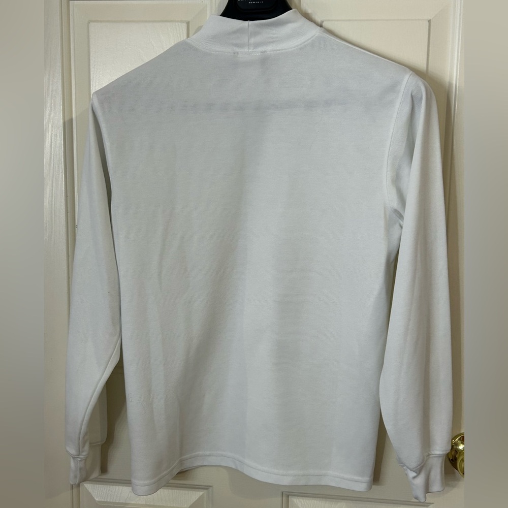 VTG Tennessee Lady Volunteers T Shirt Adult Small Mock Neck White Adidas NCAA - Picture 3 of 8